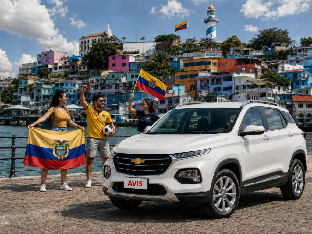 Vive la temporada mundialista viajando por Ecuador con AVIS La temporada mundialista viajes Ecuador se vive con emoción, reuniones, planes familiares, encuentros con amigos y momentos especiales para compartir la pasión por el fútbol. Es una época ideal para organizar recorridos, escapadas de fin de semana y viajes por carretera mientras disfrutas del ambiente mundialista en distintas ciudades del país. En AVIS Ecuador, queremos acompañarte con opciones de movilidad para que puedas trasladarte con comodidad, seguridad y confianza durante esta temporada llena de energía, deporte y celebración. Fútbol, viajes y buenos momentos El fútbol tiene una forma especial de reunir a las personas. Durante la temporada mundialista, muchas familias y grupos de amigos aprovechan para encontrarse, ver partidos, organizar comidas, viajar o planificar pequeñas escapadas dentro del país. Ya sea que te movilices dentro de la ciudad o quieras recorrer nuevos destinos, contar con un auto de alquiler puede ayudarte a disfrutar mejor cada plan.
